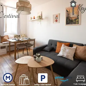  Appartement L'estival Champêtre - Métro Et Tramway A Côté France